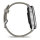 Garmin Venu 4 45mm Silikon-Armb. schwarz/silber/gra