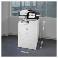 FL HP LaserJet Enterprise Flow MFP M776z Farblaser-Multifunktionsdrucker 2300 Blatt USB 2.0 LAN Wi-Fi USB 2.0