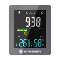 Bresser CO Luftqualittsmonitor grau
