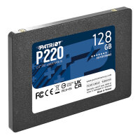 2,5" Patriot P220 128 GB (schwarz, SATA III 6 Gb/s,...
