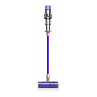 Dyson V11 Advanced Kabelloser Staubsauger (Nickel/Violett)