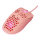 Deltaco Gaming Maus USB, RGB pink