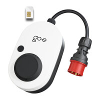 go-e Charger Gemini flex 2.0, 11 kW (16A 3-phasig) (wei/schwarz, mobile Ladestation, 4G/LTE)