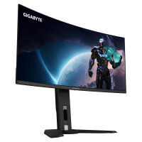 GIGABYTE MO34WQC2 86,36cm 34Zoll OLED gaming monitor 3440x1440 WQHD 250 cd/m2 240Hz 2xHDMI 2.1 1xDP 1.4 1xUSB C