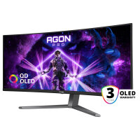 86,36cm/34" (3440x1440) AOC AGON PRO AG346UCD OLED HDR400 TrueBlack 0,03ms 175Hz 2xHDMI DP Speaker DarkGrey