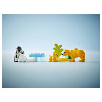 LEGO 10442 DUPLO Town Wildtier-Familien: Pinguine und Lwen