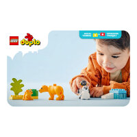 LEGO 10442 DUPLO Town Wildtier-Familien: Pinguine und Lwen