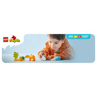 LEGO 10442 DUPLO Town Wildtier-Familien: Pinguine und Lwen