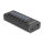 DELOCK 7 Port USB Hub mit 4 Ports 10 Gbps und 4 Schnellladeports 5 Gbps mit Schalter und Beleuchtung