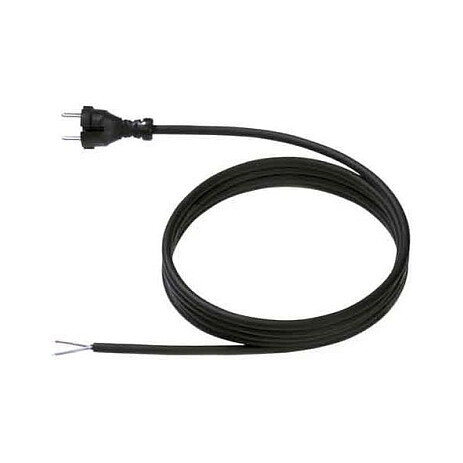 BACHMANN Neopren-Zltng. 2x1.0 5m schw. H07RN-F 24G/AEH