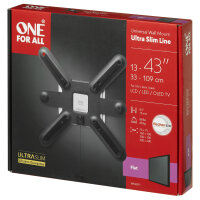 One for all TV-Wandhalterung WM6211 (schwarz)