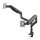 One for all Universal Schwerlast-Monitorarm DM 5210 Dual Heavy Duty (schwarz, fr 43 - 127cm (17" - 50") Monitore)
