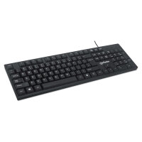 MANHATTAN USB-Tastatur black