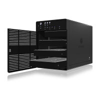 3.5 8cm SATA 4x SATA 3.5" zu 1x USB 3.0 + 1x eSATA. JBOD ICY BOX
