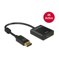 DeLock DisplayPort 1.2 > HDMI (ST-BU) Adapter 4K Schwarz