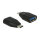 USB 3.1 A - C (Buchse - Stecker) Adapter schwarz Delock