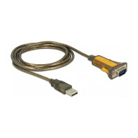 DeLOCK Adapter USB 2.0 > 1 x Serial RS-232 -...