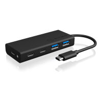 USB HUB 5Port ICY BOX 2xUSB3.0 2xUSB-C 1xUSB Power...