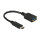 DeLock USB-C > USB 3.1 (ST-BU) Adapter Schwarz