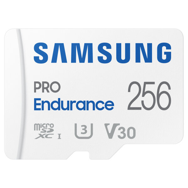 CARD 256GB Samsung PRO Endurance MicroXC UHS-I U3 inkl. Adapter