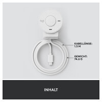 Logitech BRIO 300 1920x1080 Weiß