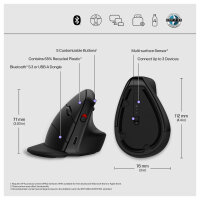 HP 925 Ergonomic Vertical Wireless Mouse