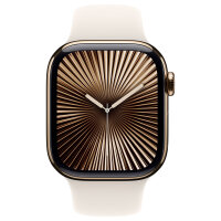 APPLE Watch Series 10 GPS + Cellular 42mm Gold Titanium...