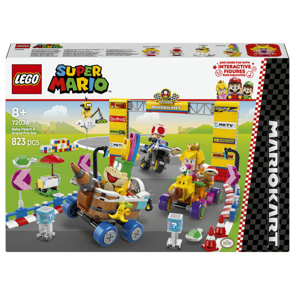 LEGO Super Mario Mario Kart – Baby Peach & Grand Prix - Set 72036