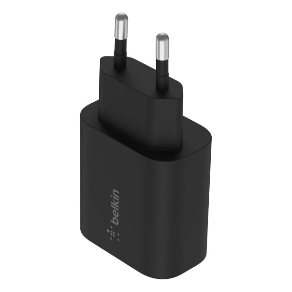 Belkin 25W USB-C Ladegerät mt Power Delivery BOOST CHARGE blk