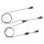 Jabra Supervisorkabel: QD auf 2x QD (incl. Mute-Switch)