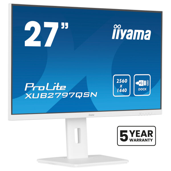 IIYAMA 68.5cm (27") XUB2797QSN-W2 16:9 HDMI+DP+USB-C