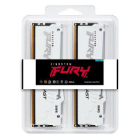KINGSTON FURY Beast 32GB DIMM 5600MT/s DDR5 CL40 Kit of 2 White RGB XMP