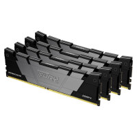 KINGSTON 64GB 3600MT/s DDR4 CL16 DIMM Kit of 4 1Gx8 FURY Renegade Black