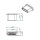 DeLock Staubschutz für USB-C Buchse ohne Griff 10-Pack Schwarz
