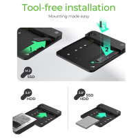 ICY BOX Dockingstation 6.4cm (2.5) & SATA & M.2...