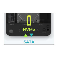 ICY BOX Dockingstation 6.4cm (2.5) & SATA & M.2 NVMe - USB 3.2