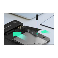 ICY BOX Dockingstation 6.4cm (2.5) & SATA & M.2 NVMe - USB 3.2