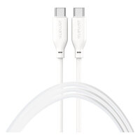 4smarts USB-C / USB-C Silikon-Kabel High Flex 60W 1.5m Wei