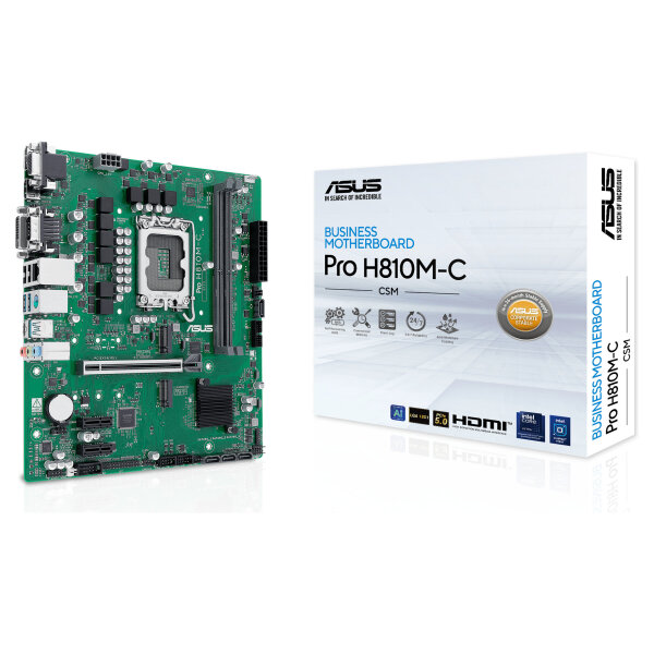 MB ASUS PRO H810M-C-CSM (Intel.LGA1851.DDR5.mATX)