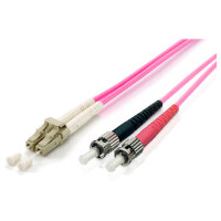 Equip LWL Patchkabel LC->ST 5.00m Multimode Duplex OM4...