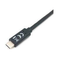 Equip Kabel USB-A 3.2 -> C St/St 2.00m 3A/20V sw