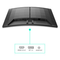 80cm/31,5" (2560x1440) Philips Evnia 32M2C3500L/00 16:9 WQHD Fast VA 1ms 180Hz HDMI DisplayPort VESA HDR FreeSync Curved