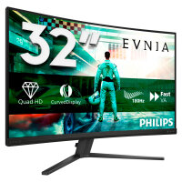 80cm/31,5" (2560x1440) Philips Evnia 32M2C3500L/00 16:9 WQHD Fast VA 1ms 180Hz HDMI DisplayPort VESA HDR FreeSync Curved