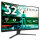 80cm/31,5" (2560x1440) Philips Evnia 32M2C3500L/00 16:9 WQHD Fast VA 1ms 180Hz HDMI DisplayPort VESA HDR FreeSync Curved
