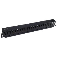 Equip 19" Kabelmanagement Panel Ausstattung schwarz
