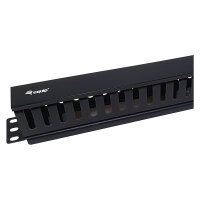 Equip 19" Kabelmanagement Panel Ausstattung schwarz
