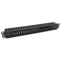 Equip 19" Kabelmanagement Panel Ausstattung schwarz