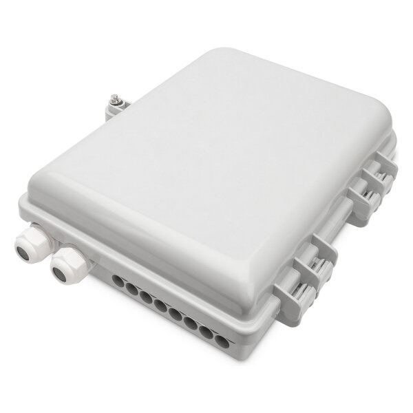 DIGITUS FTTH Box für 16 LC/DX oder SC/SX Kupplungen