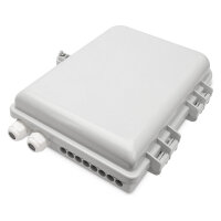 DIGITUS FTTH Box für 16 LC/DX oder SC/SX Kupplungen