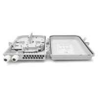 DIGITUS FTTH Box für 16 LC/DX oder SC/SX Kupplungen